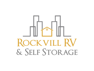 Rockvill RV & Self Storage logo design by akhi