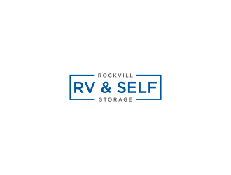Rockvill RV & Self Storage logo design by L E V A R