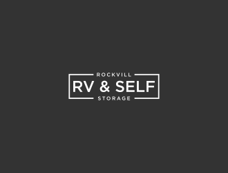Rockvill RV & Self Storage logo design by L E V A R