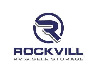 Rockvill RV & Self Storage logo design by cintoko