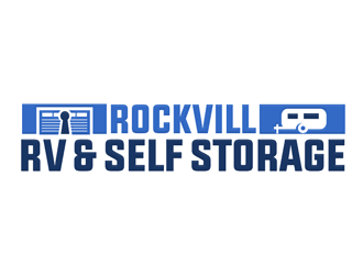 Rockvill RV & Self Storage logo design by megalogos