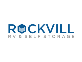Rockvill RV & Self Storage logo design by scolessi