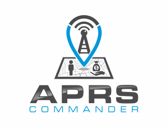 APRS Commander logo design by agus