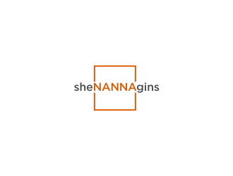 sheNANNAgins logo design by L E V A R