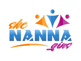 sheNANNAgins logo design by fawadyk