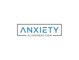 AnxietyAlignment.com logo design by johana