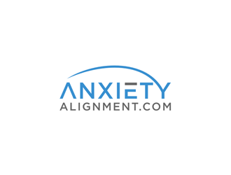 AnxietyAlignment.com logo design by johana