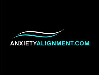 AnxietyAlignment.com logo design by bricton