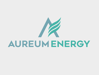 AUREUM ENERGY logo design by megalogos