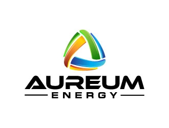 AUREUM ENERGY logo design by pixalrahul