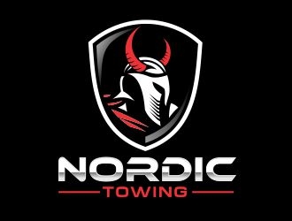 Nordic Towing logo design by AisRafa