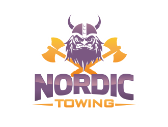 Nordic Towing logo design by YONK