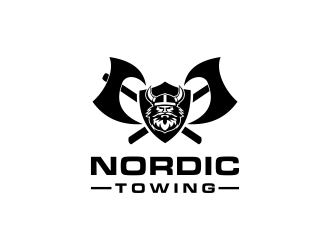 Nordic Towing logo design by kaylee