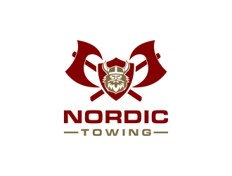 Nordic Towing logo design by kaylee