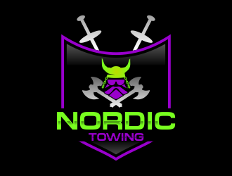 Nordic Towing logo design by MUNAROH