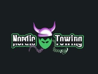 Nordic Towing logo design by bougalla005