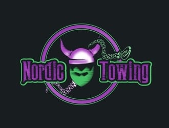 Nordic Towing logo design by bougalla005