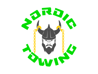 Nordic Towing logo design by beejo