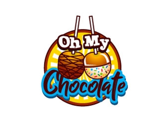 Oh My Chocolate logo design by Kanenas