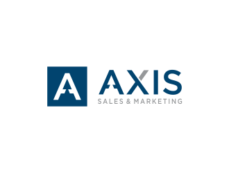 Axis Sales & Marketing  logo design by oke2angconcept