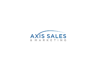 Axis Sales & Marketing  logo design by blackcane