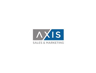 Axis Sales & Marketing  logo design by blackcane