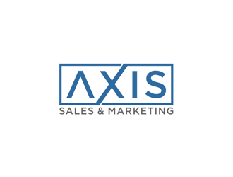 Axis Sales & Marketing  logo design by johana