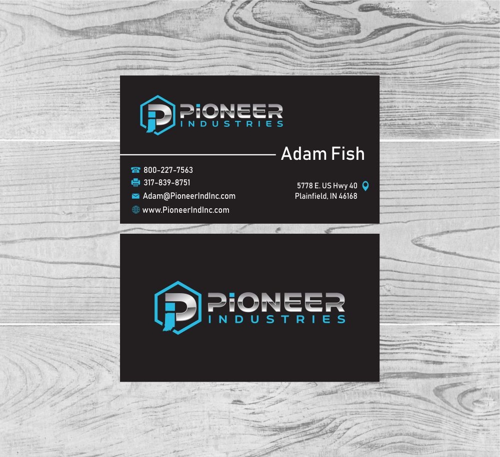 Pioneer Industries logo design by Al-fath