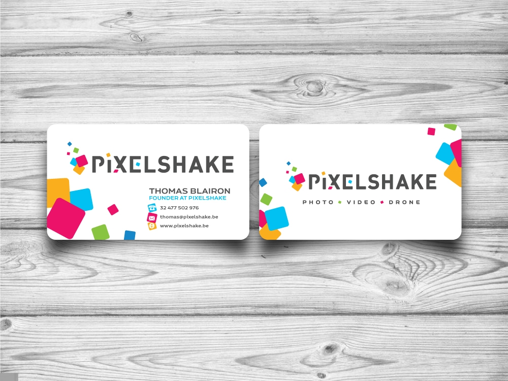 Pixelshake logo design by jaize