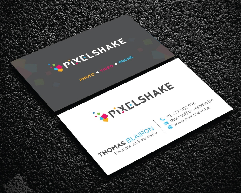 Pixelshake logo design by Boomstudioz