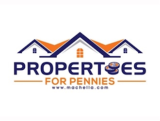 Properties For Pennies logo design by shere