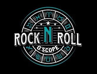 Rock n Roll O Scope logo design by shere