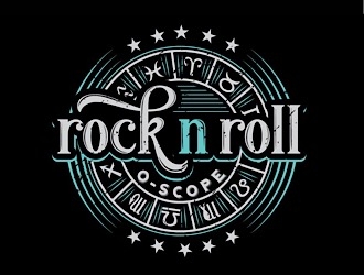 Rock n Roll O Scope logo design by shere