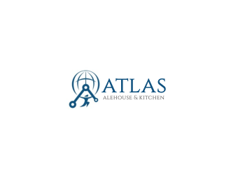Atlas Alehouse & Kitchen logo design by kanal