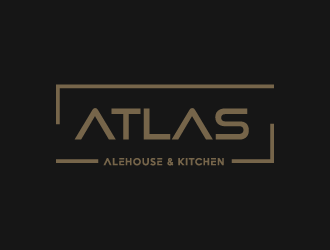 Atlas Alehouse & Kitchen logo design by grea8design