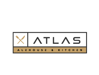 Atlas Alehouse & Kitchen logo design by grea8design