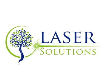 Laser Solutions logo design by REDCROW