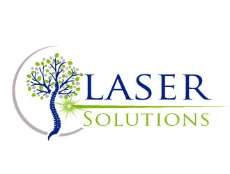 Laser Solutions logo design by REDCROW