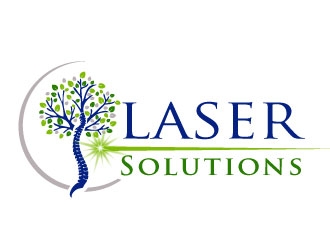 Laser Solutions logo design by REDCROW