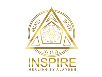 Inspire  Mind Body Soul   Healing by Alaynne logo design by samuraiXcreations