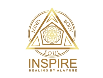 Inspire  Mind Body Soul   Healing by Alaynne logo design by samuraiXcreations