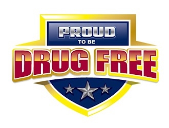 Proud To Be Drug Free logo design by shere