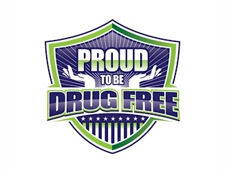 Proud To Be Drug Free logo design by shere