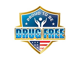 Proud To Be Drug Free logo design by shere