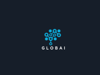 GLOBAI logo design by kanal