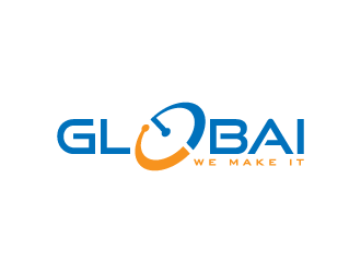 GLOBAI logo design by denfransko