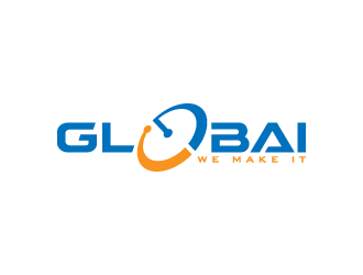 GLOBAI logo design by denfransko