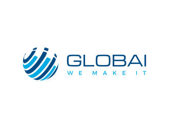 GLOBAI logo design by mashoodpp