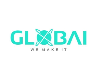 GLOBAI logo design by DesignPal