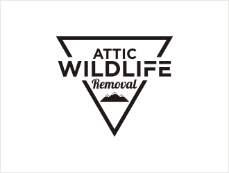 ATTIC WILDLIFE REMOVAL logo design by bunda_shaquilla